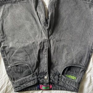 Empyre Gray Wide Leg Jeans